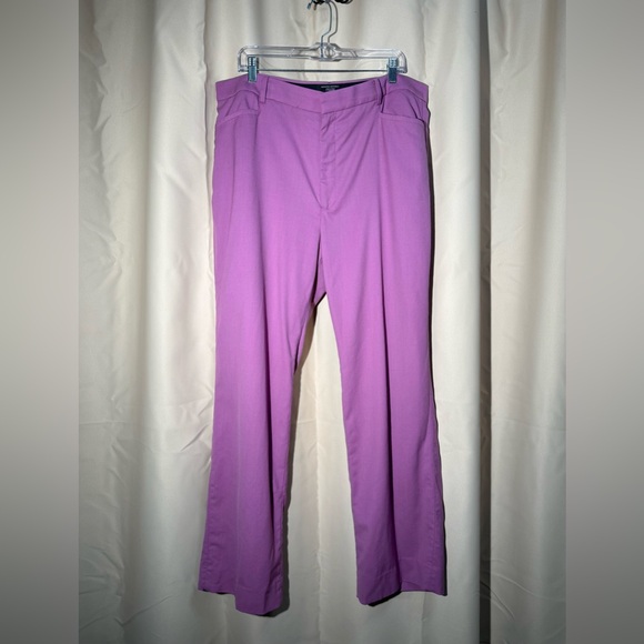 Banana Republic Siena Straight Italian Wool Pants - Marzotto Mill - Orchid - EUC - Picture 5 of 16